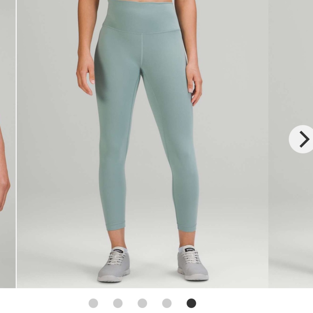 NWT Lululemon Wunder Train High-Rise Tight 25” Leggings in Misty Glade Size 6